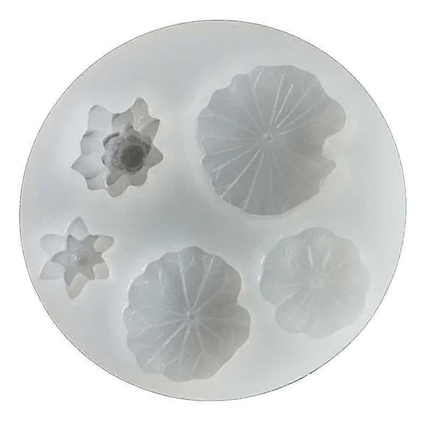 Lotusblad & Kronblad Silikoneform Fiskeflaske Epoxy Støbeform Krystal Epoxy
