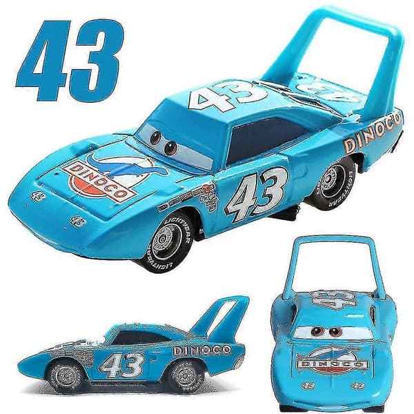 Disney Biler Nr. 43 Dinoco The King Diecast Billeke Gutter Barn Gaver Samling