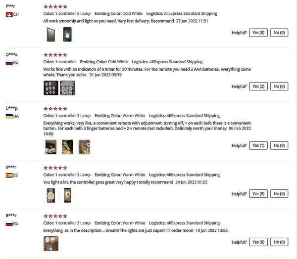 Smart Wireless Remote Control Dimmable Night Light Decorative Mini LED Lights Kitchen Cabinet