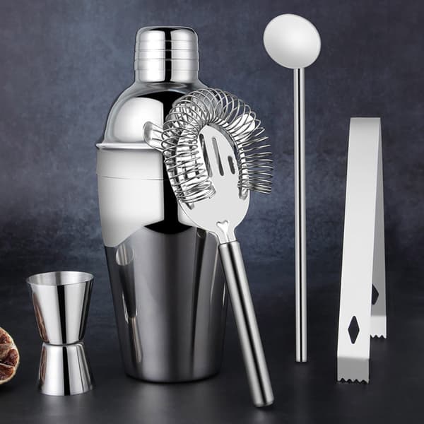 Cocktail Shaker Sæt 5 dele - 750ml