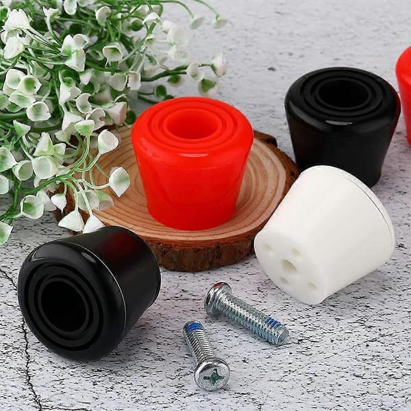 Roller Skate Toe Stops Set Roller Skate Toe Stops with 4 Screws Replacement Skate Accessories
