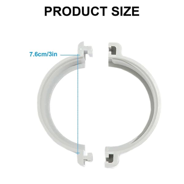 Quick Install Nut Fasteners Professional Spa Water Heater Split Nut Coupling Accessories for Industrial Use