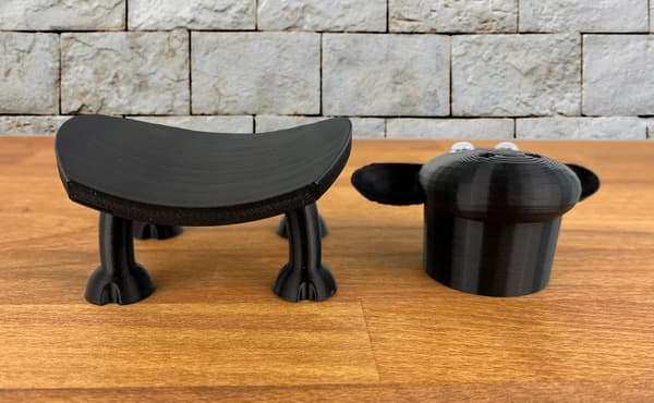 Får Toiletpapirholder - Toiletpapir Deco Sort - Toiletpapirrulle