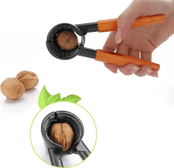 Nutcracker Nut Breaker Nut Opener Bottle Opener Walnut Opener Crack Nuts Nutcracker and Champagne Tongs 2in1 Conical Shape