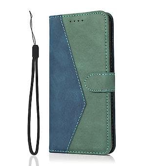 Tofarget skinnveske til iPhone 15 Pro (grønn)