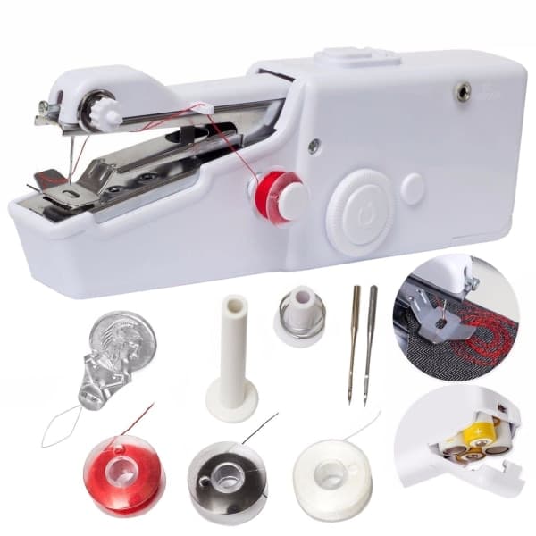 Handy Stitch - Kannettava ompelukone valkoinen