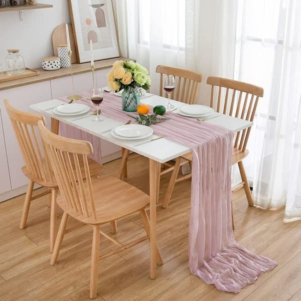 Azure bordløper - for bryllup, nattverd, bursdag, fest Rosa Pink