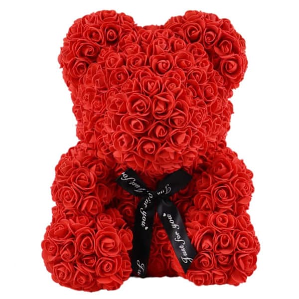 25 cm rosenbjørn rød