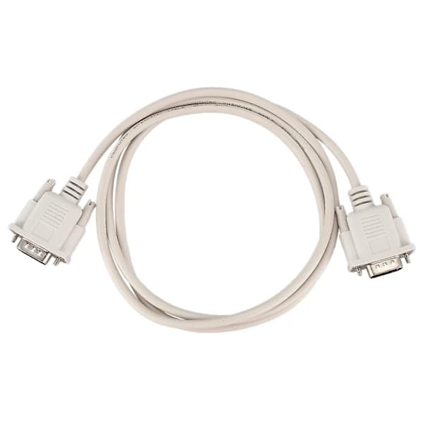 1,4 m RS232 DB9 9-bens til VGA Video 15-bens adapter