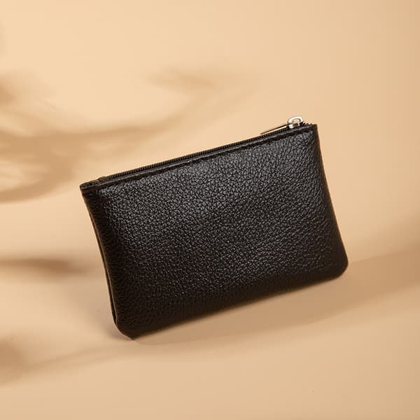 (Black) Wallet RFID Card Holder - Smart Minimalist NFC Blocking