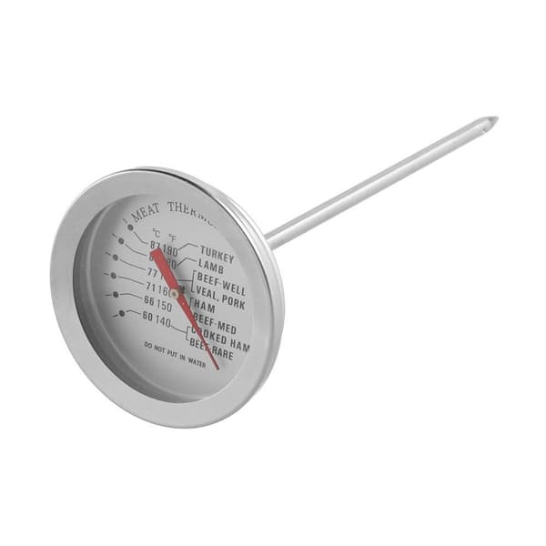 Maku Kødtermometer/Stegetermometer med Dobbelt Skala – Til Perfekt Tilberedning
