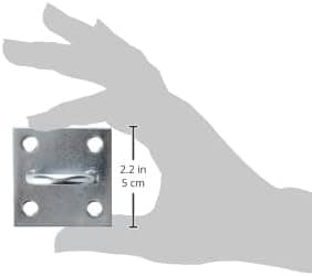 Kjedelås Elektrogalvanisert Klammer 50 mm x 50 mm