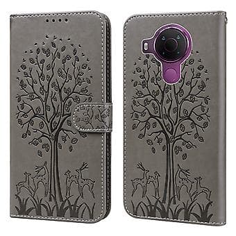 Leather Case for Nokia 3.4 / 5.4 (Grey)
