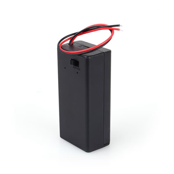 9V Volt PP3 Battery Holder Box DC Case with Wire ON/OFF Switch Protection Durable