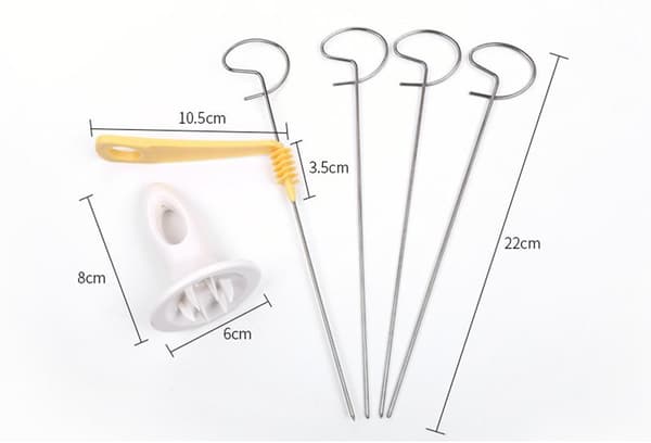 Spiraaliperunalastutyökalu, Tee perunaspiraaleja, hopea Silver one size