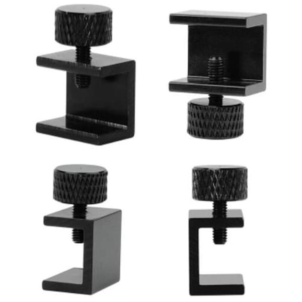 3D-printerdele 4 stk. serie glas opvarmet sengeklemme aluminiumslegering opvarmede sengeklemmer byggepladeholder varm seng