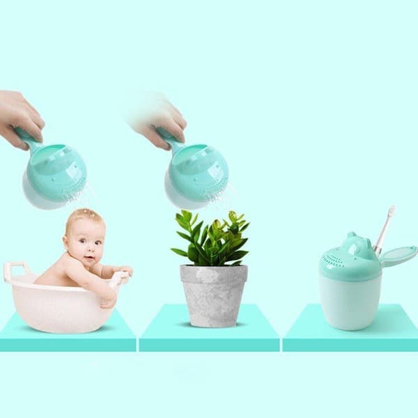 Multifunctional Shower Cup for Children - Hippo