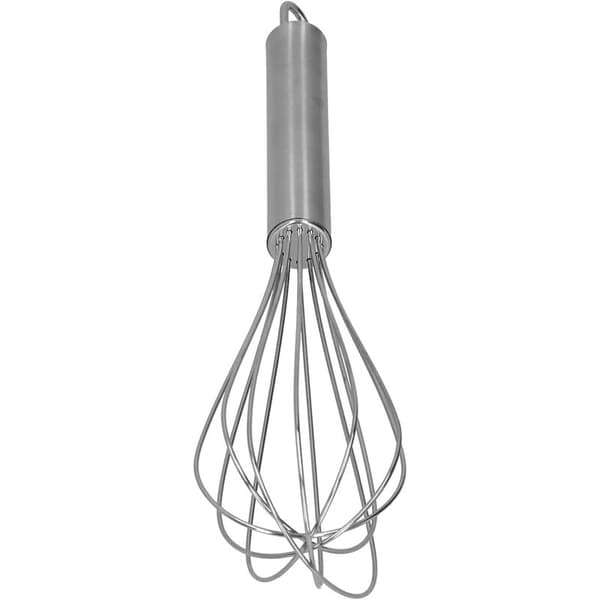 2 Pcs Whisks, 6-Wire Stainless Steel Whisk, Manual Whisk, Baking Mixer, Whisk (8 Inch, Silver)