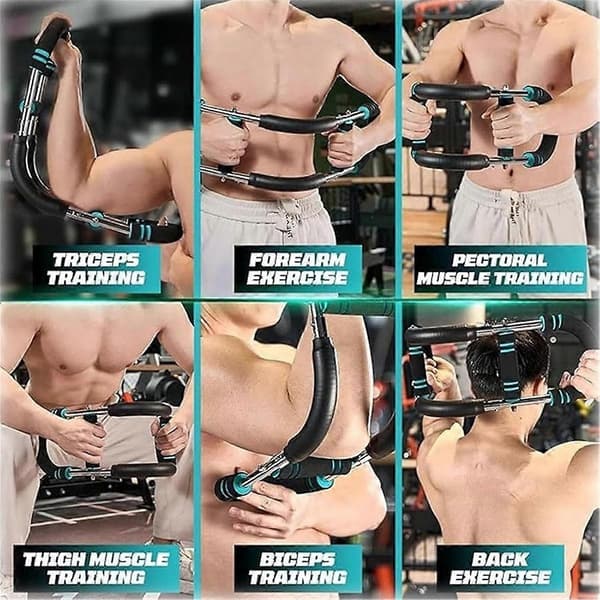 Twister Armtränare, 40-100lb Träningsutrustning för Bröst & Axlar, A-Perfet[ch]-X76-