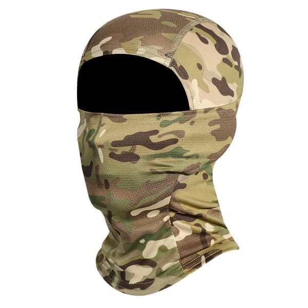 Fem dele - camouflage - Maske, udendørs ridemaske bjerg hi