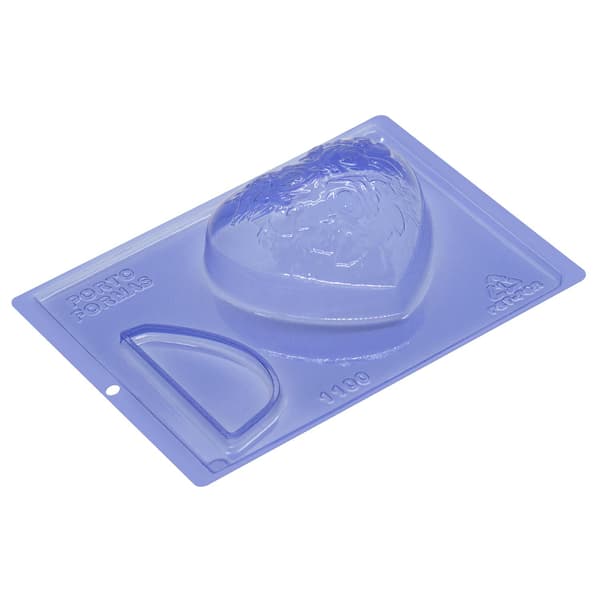 Pralineform Hjerte Chokoladeform - Porto Formas 1100 - Special 3-delt form Transparent transparent