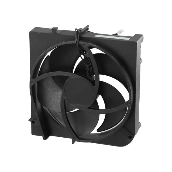 Intern køleventilator kompatibel med Xbox Series S, 5-bladet intercooler-ventilator med 4-bens stik, sort ABS