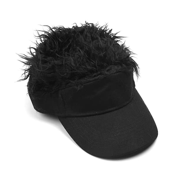 Baseballcap Hårvisir Cap Toupee Parykkhatt Golf Solskjerm Caps Nyhet Baseballcap For