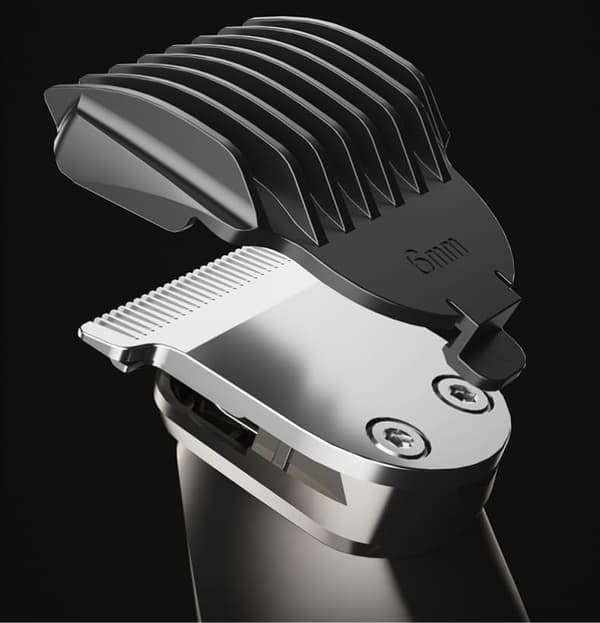 Hårklipper, elektrisk barbermaskin for menn USB-oppladbar