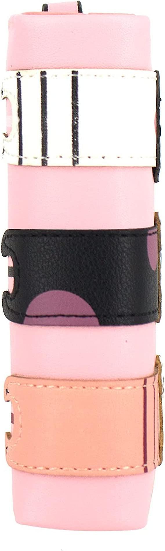 Mini Kunstlæder Bifold Sød 3 Kat Lynlås Clutch Taske Pung Håndtaske til Kvinder Piger