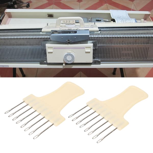 2 Pcs Knitting Machine Transfer Comb 8 Needles for Brother KH260 KH230 KH270 SK151 SK155