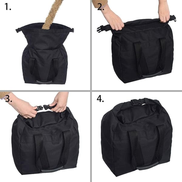 Tung viktlyftningssandbag justerbar för kroppsbyggnadsträning