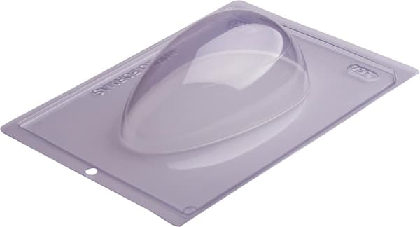 Pralinform Egg 350g - Porto Formas 34 - Spesiell 3-delt form Transparent transparent