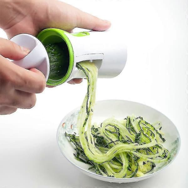 Multifunktionel spiraltrådsskærer til grøntsager, zucchini, gulerødder, agurker
