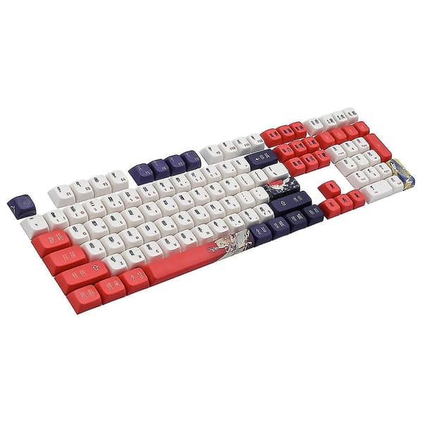 108 Taster Xda Profil Tilpasset Keycap Pbt Dye Sublimering For Mekanisk Tastatur