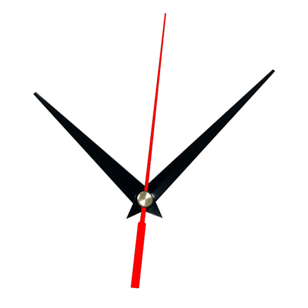 Radio Controlled Silent Quartz Wall Clock Movement Mechanism DIY Clock Set DCF Signal Mode for Repair Black