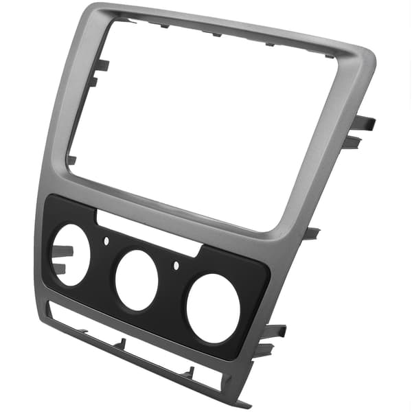 2din Fascia for Skoda Octavia 2 2010-2013 Audio Stereo Panel Montering Installasjon Dash Kit Trim Fr