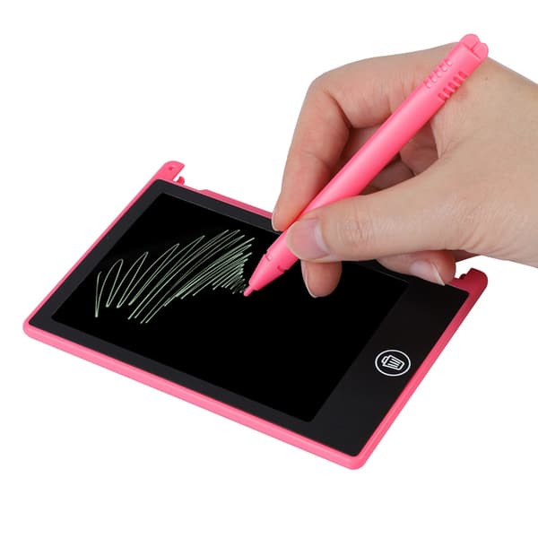 Red LCD Writing Tablet for Kids - 4.5-inch Handwriting Drawing Board