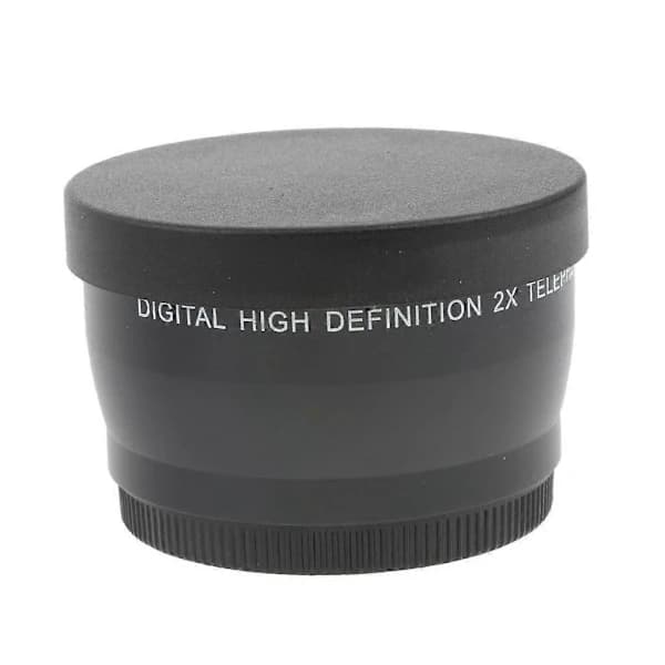 55 mm 2x telekonverter til DSLR-kameraer/videokameraer