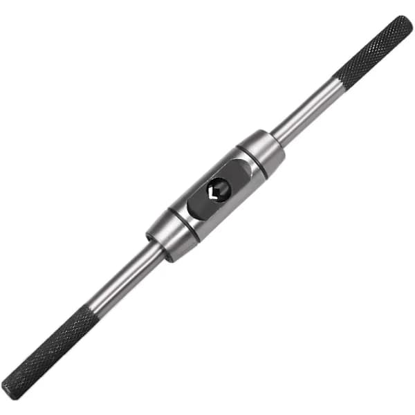Adjustable Tap Wrench, for Metric M6-M14 Taps, Tap Reamer, Threading Hand Tool, Die-Cast Body