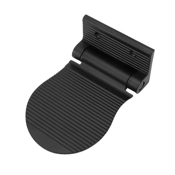 Hopfällbar badrumspall – Aluminium av flygplanskvalitet – Halkfri – 15,5×10,3 cm