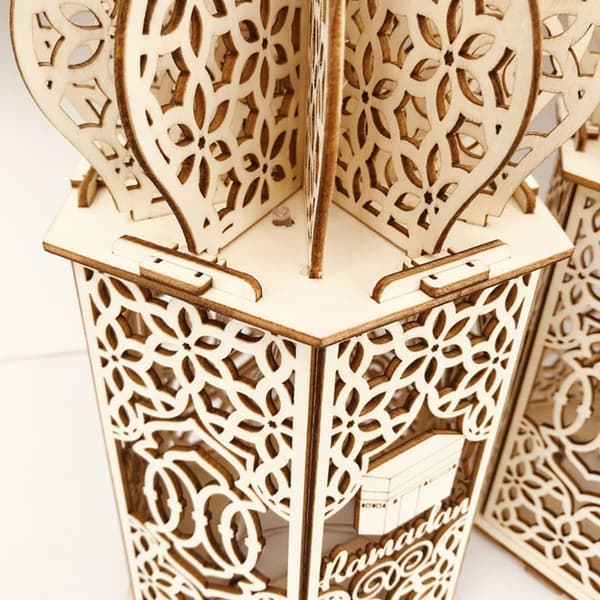 Tredimensionel Paladslantern LED Dekorativ Eventyrlanterne