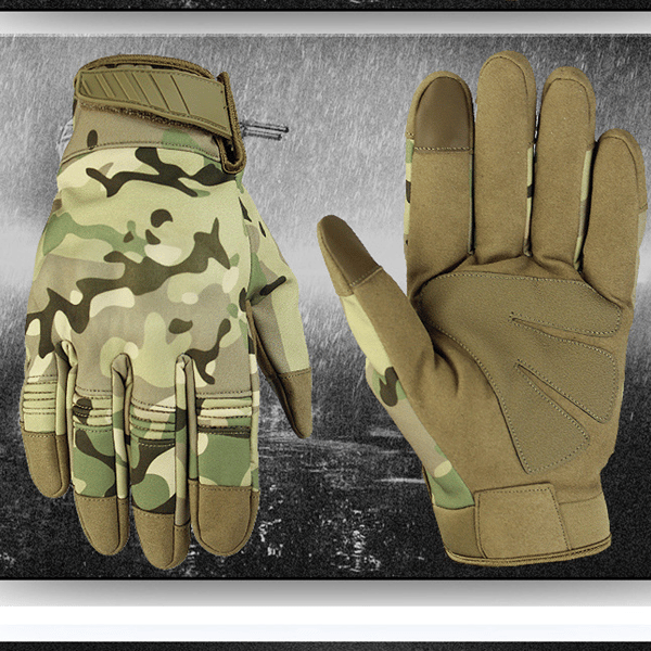 Tactical Gloves for Men, Touchscreen, Cycling Gloves, Motorcycle Gloves M