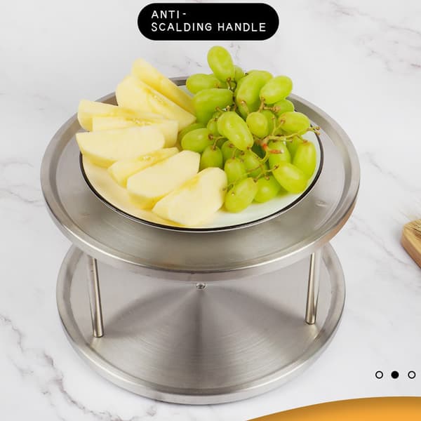 Lazy Susan Organizer, Space-Saving Design 360 Degree Rotation Rotating Spice Rack For Efficient Kitchen Organization