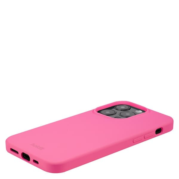 Kompatibel med iPhone 14 Pro Silikon Ljusrosa Skyddsfodral Rosa Silikon