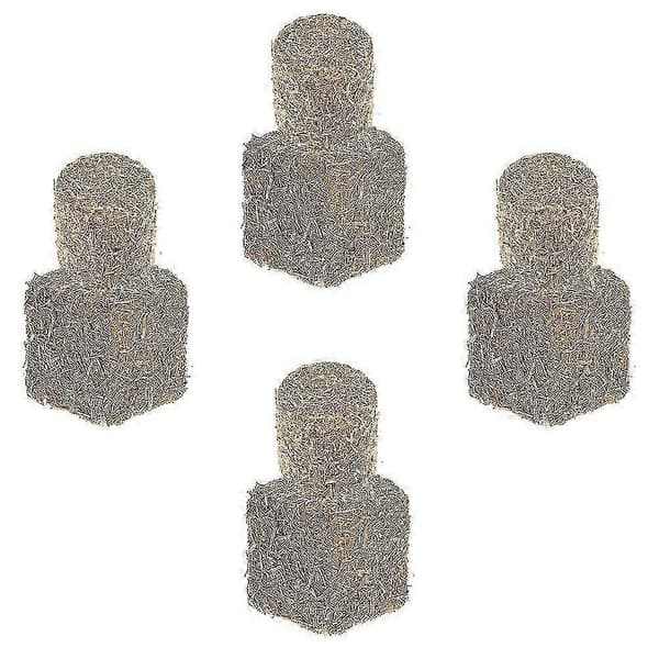 Farm Decoration Miniature Props Simulate Mini Haystack Decor Square Garden Decoration 8 Pcs