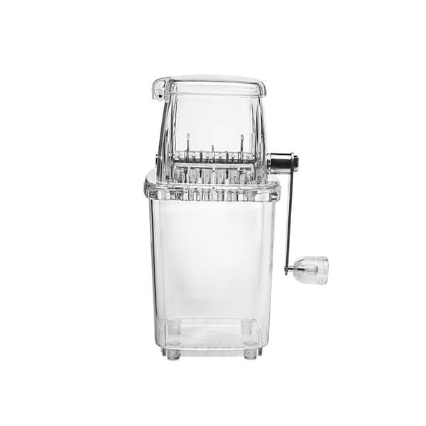 Manual Ice Crusher, Rotary Ice Crusher, Ice Crusher, Smoothie Machine, Ice Drink Chopper, Mixer White White