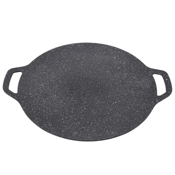 Rund Form Høy Varmekonduktivitet Aluminium BBQ Panne 30cm