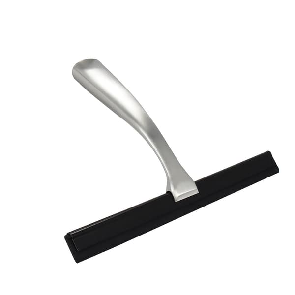 1 pc 25 cm, Silver Alloy Stainless Steel Shower Squeegee with Strong
