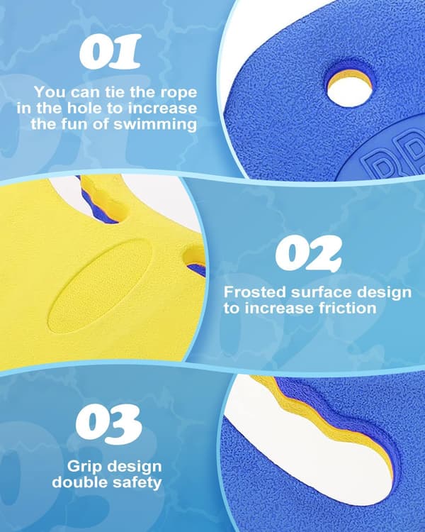 Swimming Float, equipped with a kickboard handle for increased safety and buoyancy during swimming training Ideal