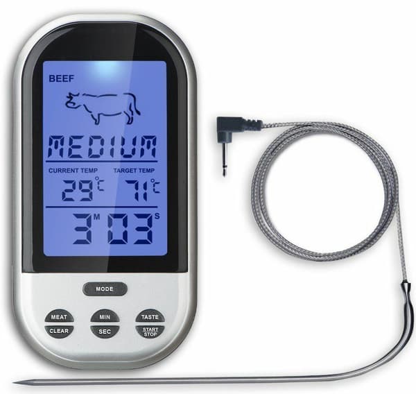 Ovnstermometer Køkkentermometer Kernetemperaturmåler Kødtermometer